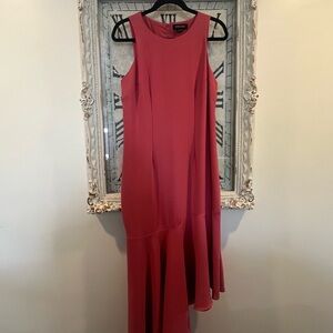 Marciano Coral Asymmetrical Dress